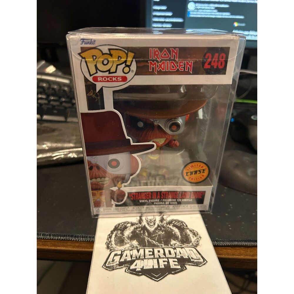 Funko Pop! Rocks - Iron Maiden "Stranger in a Strange Land Eddie" Chase # 248